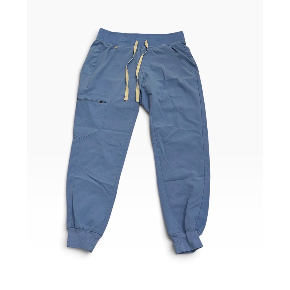 Figs Technical Collection Zamora Jogger Scrub Pants Blue XS Petite W18SW2005P